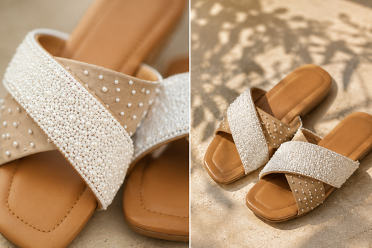 Pearl Cross Sliders