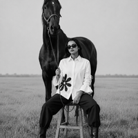 ELVIRAH Signature Bloom Cotton Shirt
