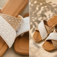 Pearl Cross Sliders