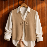 ELVIRAH Sandstone Muse Layered Top