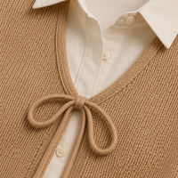 ELVIRAH Sandstone Muse Layered Top