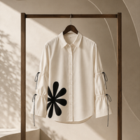 ELVIRAH Signature Bloom Cotton Shirt